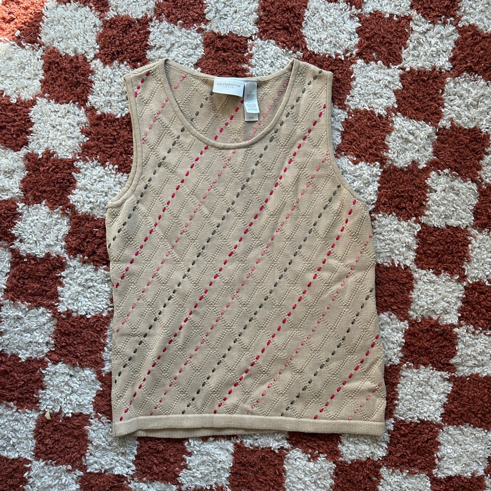 vintage knit vest